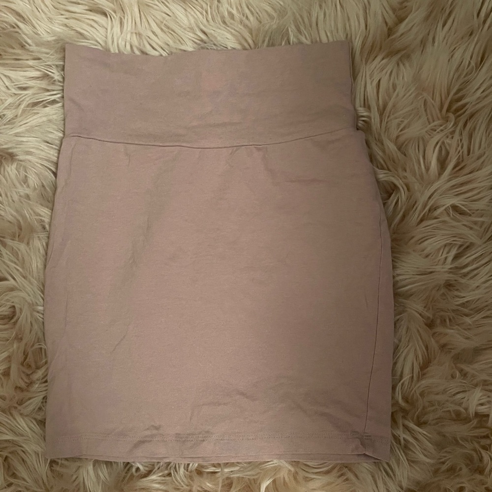 mini skirt tan  small